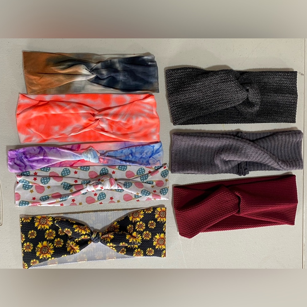 Women’s twist wraps- Bundle of 8